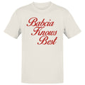 Babcia Knows Best Family Wisdom Men's T-Shirt