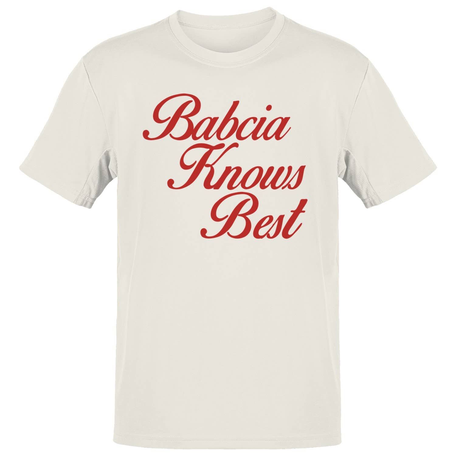 Babcia Knows Best Family Wisdom Men's T-Shirt