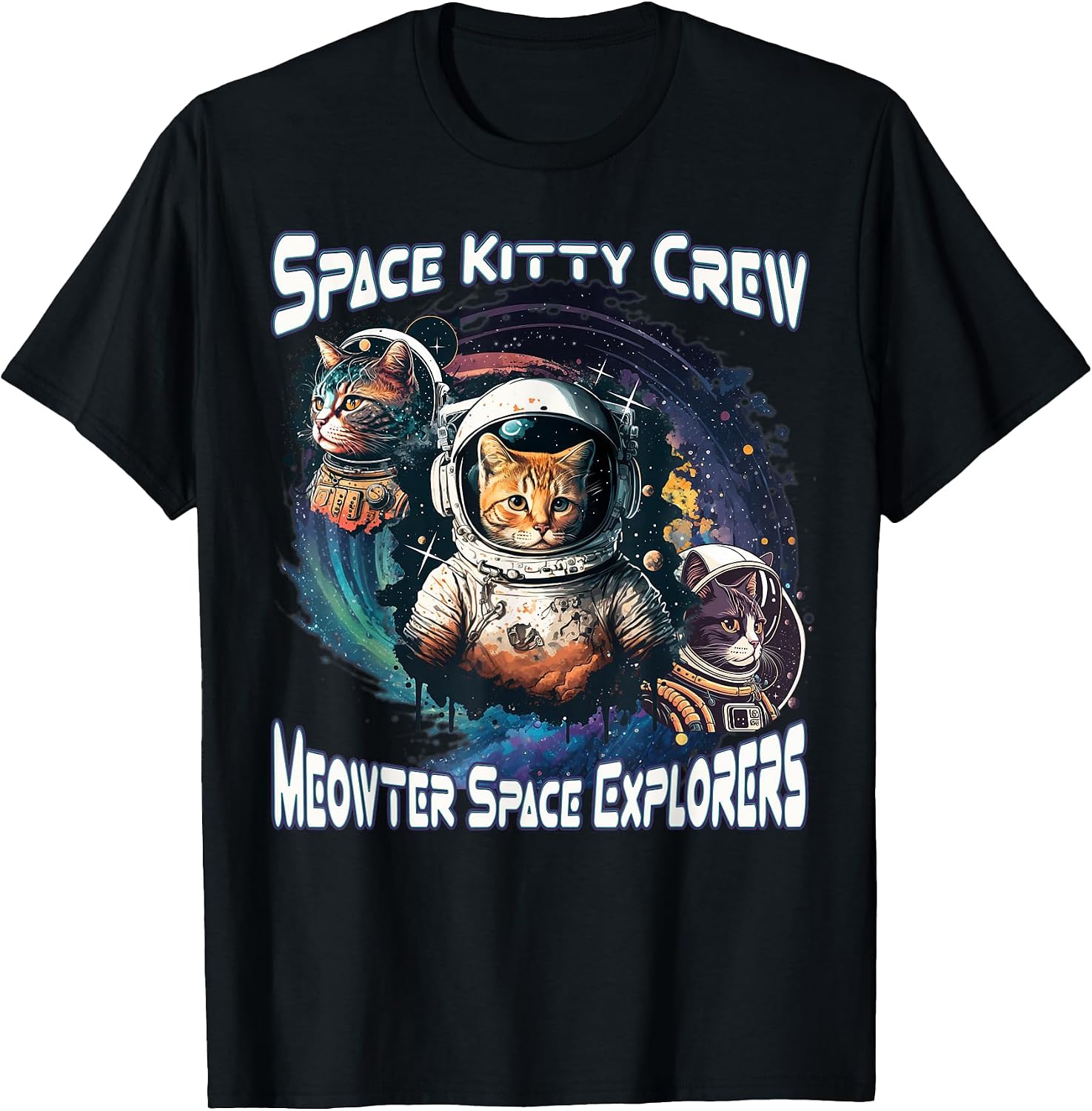 Galaxy Cat Kids Aesthetic Kitty In Space Merch