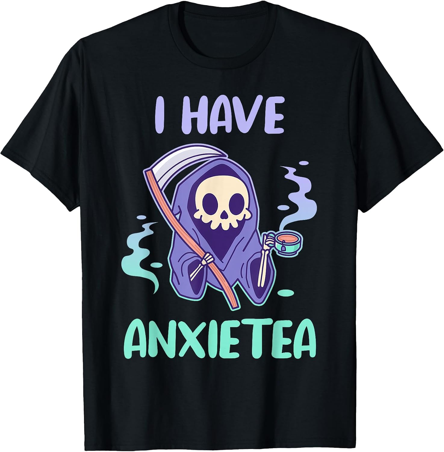 Kawaii Goth Emo - I Have Anxietea