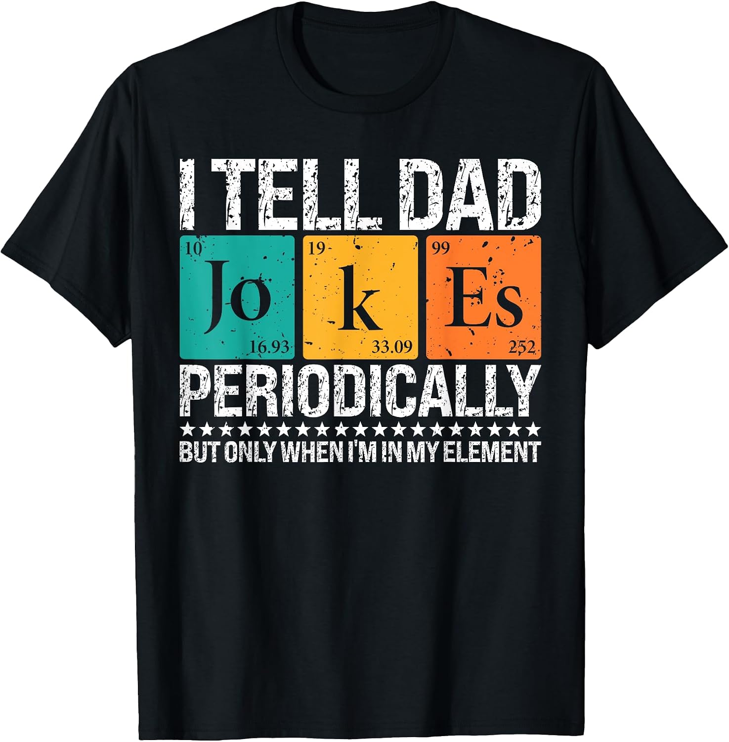 Funny Dad Jokes Periodically Gifts for Father, Dad