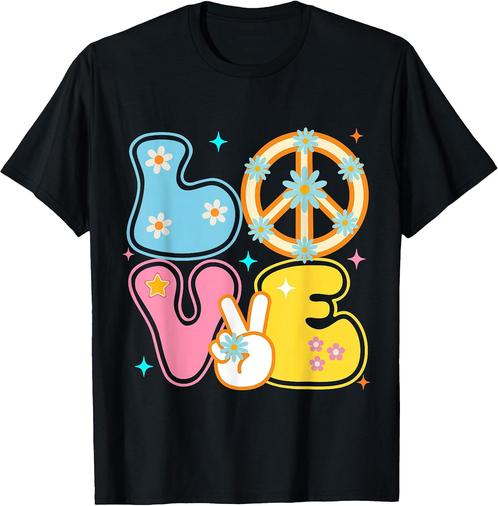 Hippie Vintage Retro 60s 70s Tee