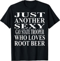 Cool Gay State Trooper Humor Quote Merch