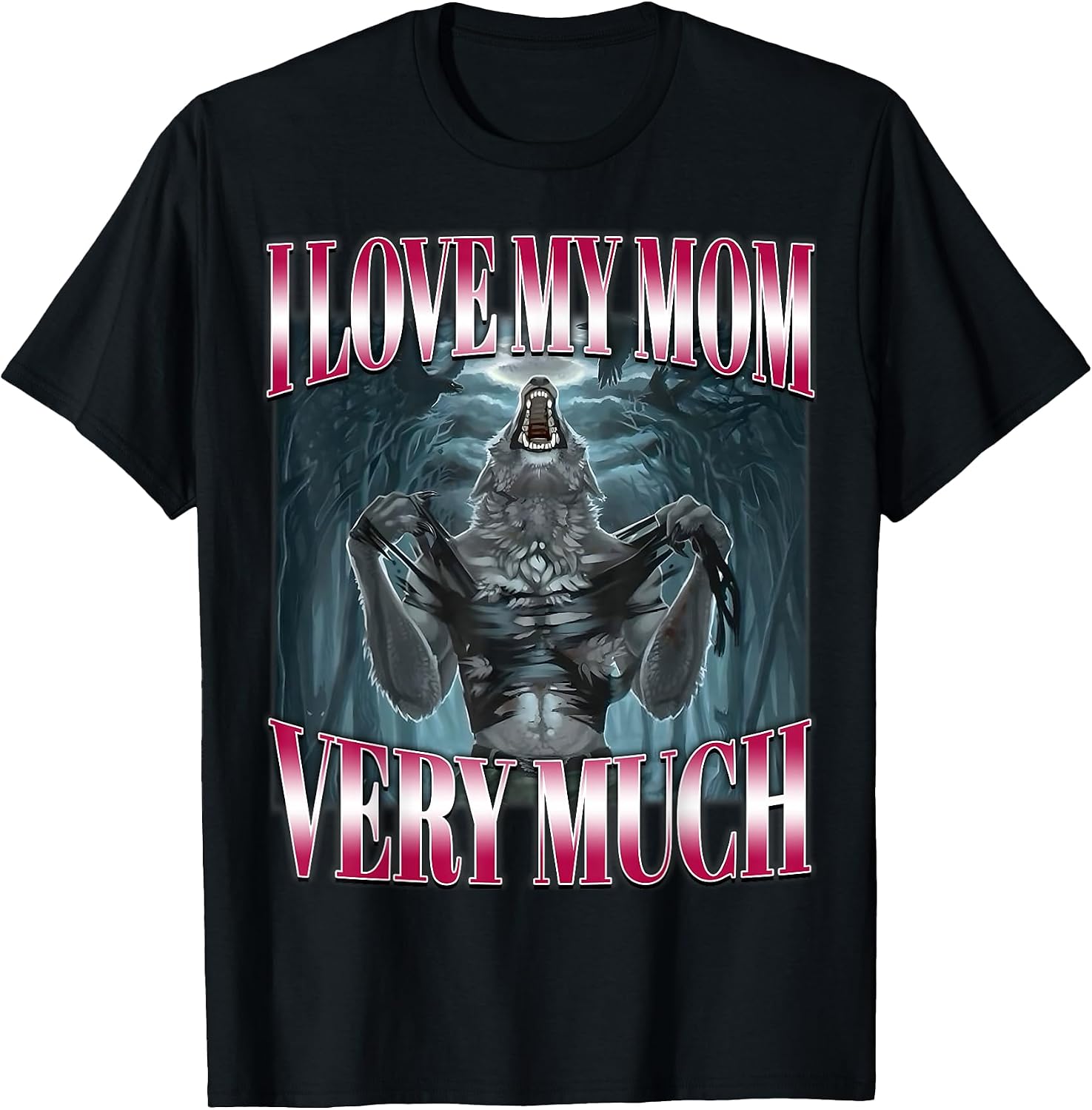Funny Internet Meme For Men Women Kids Alpha Wolf