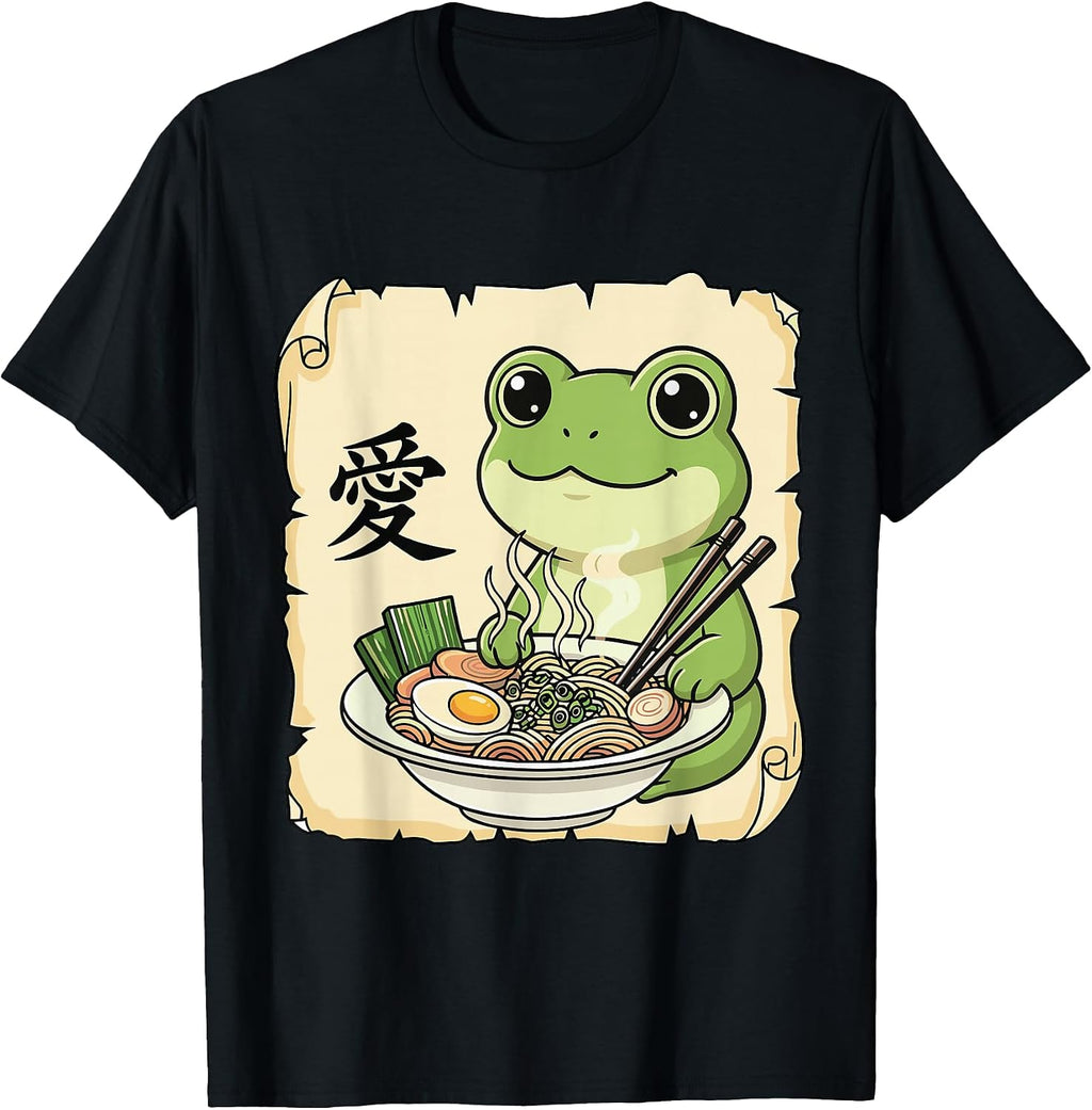 Ramen Frog Shirts Japanese Food Lovers Gifts