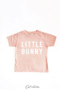 Little Bunny Toddler Washed Graphic Top