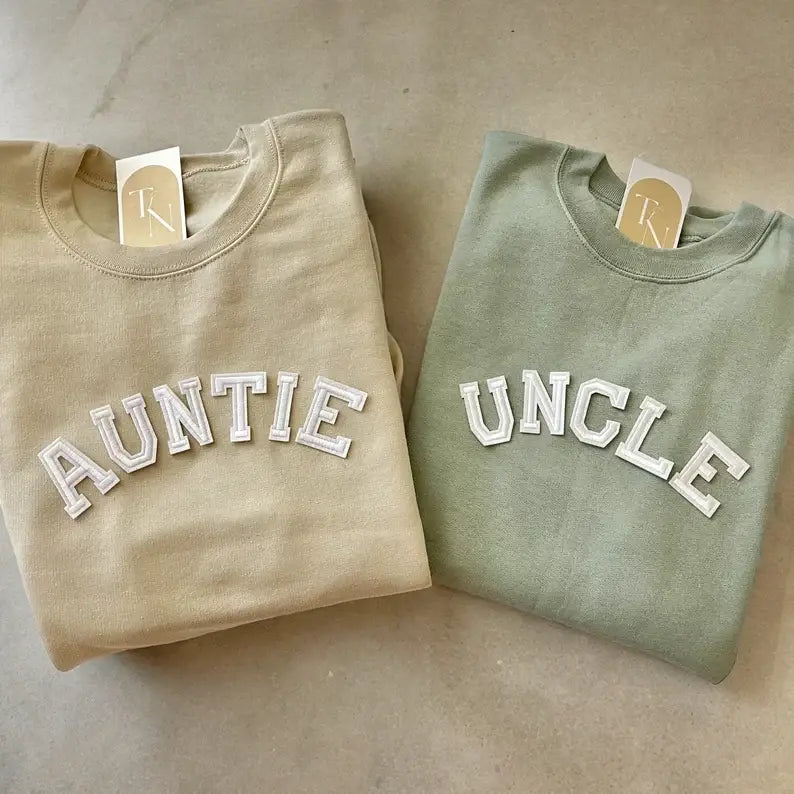Auntie Sweatshirt | Uncle Sweatshirt | Auntie Gifts | Uncle