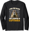 Funny Teacher Capybara Gifts T Shirts & Hoodies