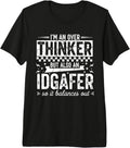 Overthinker Humor Sarcastic Quote Designs