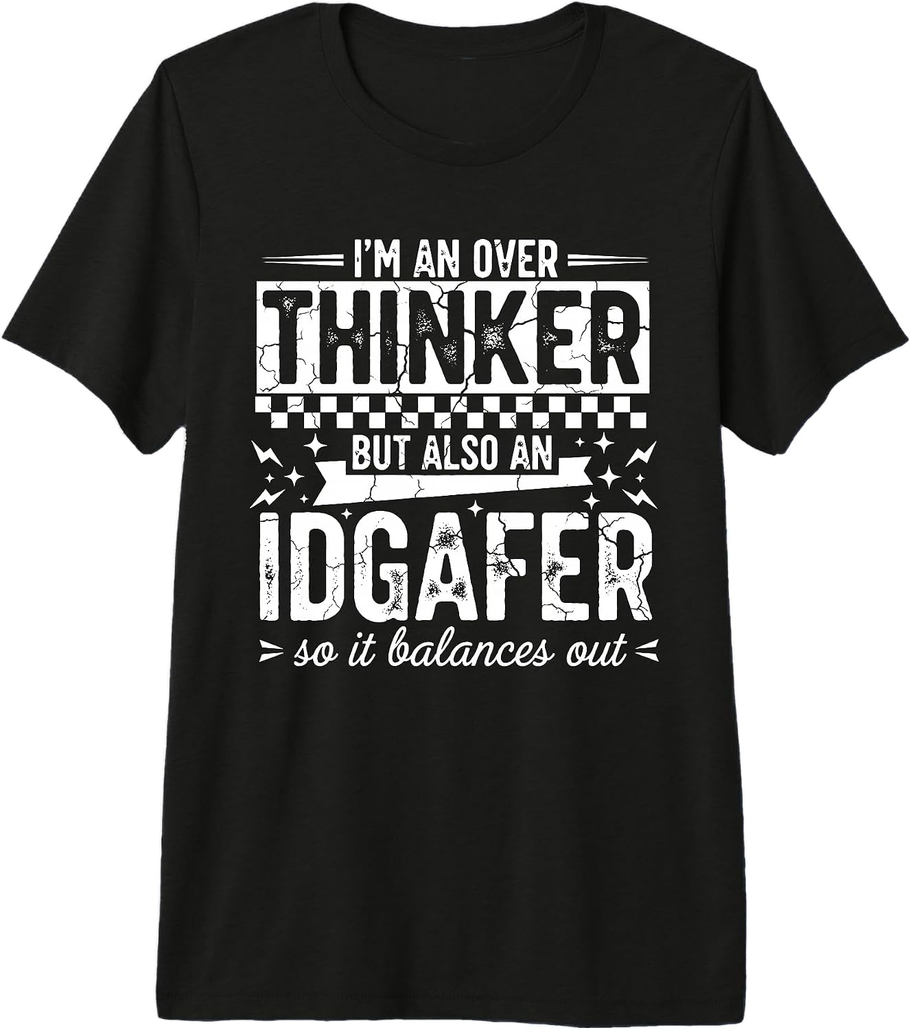 Overthinker Humor Sarcastic Quote Designs