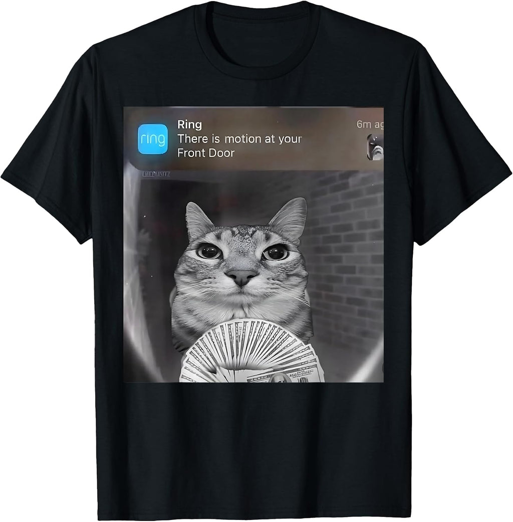 Ring Cat with Motion meme Shirt