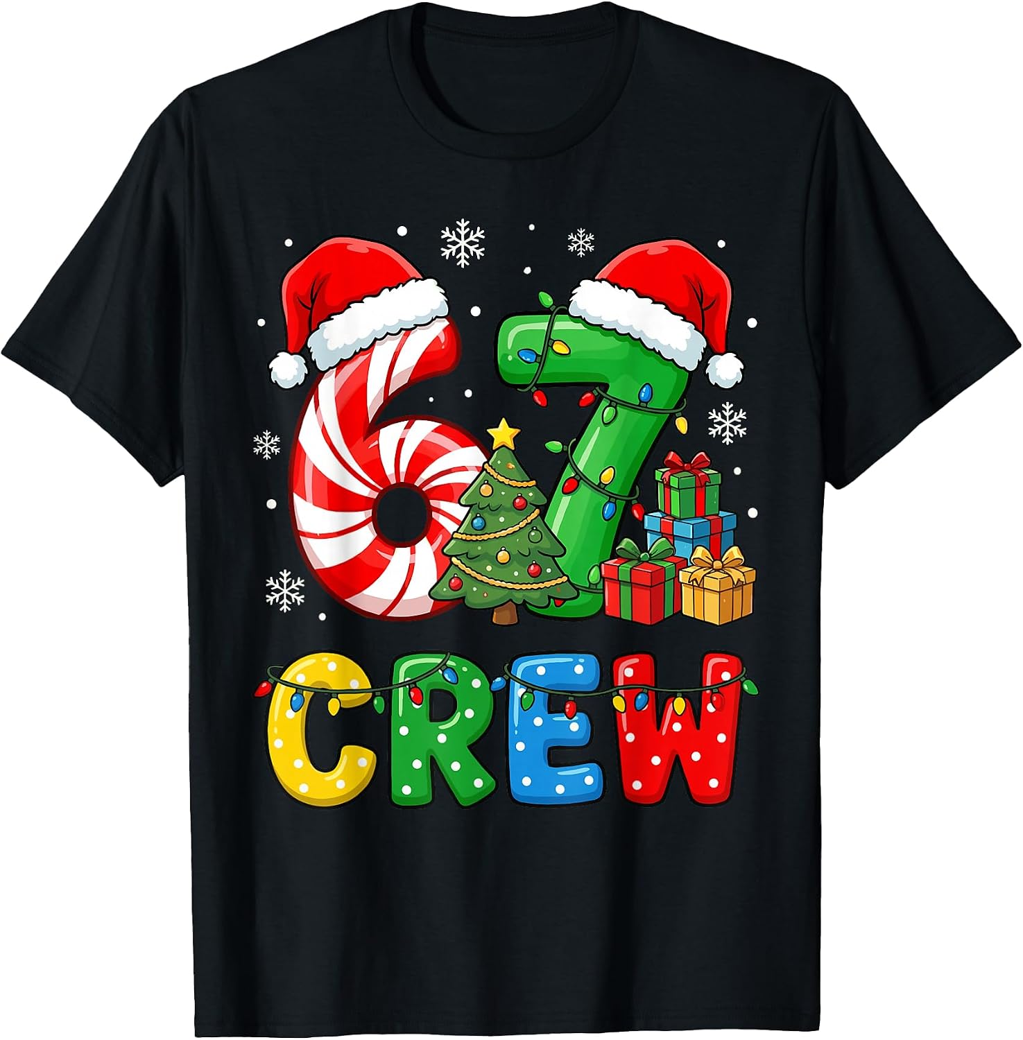 67 Shirts Meme Kids Boys Family Crew Xmas Merch