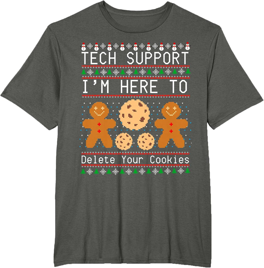 Funny Christmas Coder Programmer IT Specialist Tee