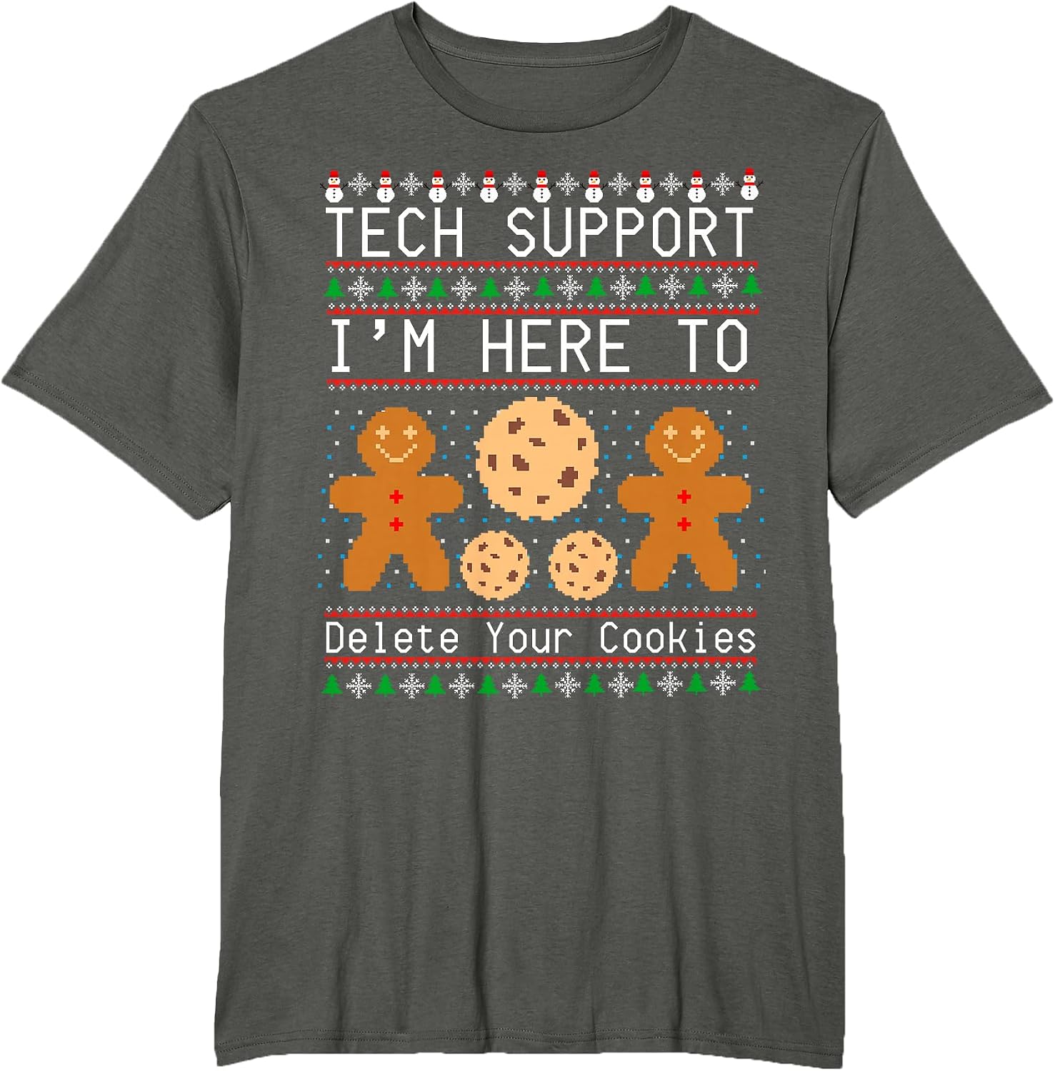Funny Christmas Coder Programmer IT Specialist Tee