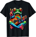 Funny Frog Playing Guitar