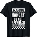 Funny Hangry Warning Sign