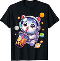Cosmic Galaxy Boba Cat Space Kawaii Anime