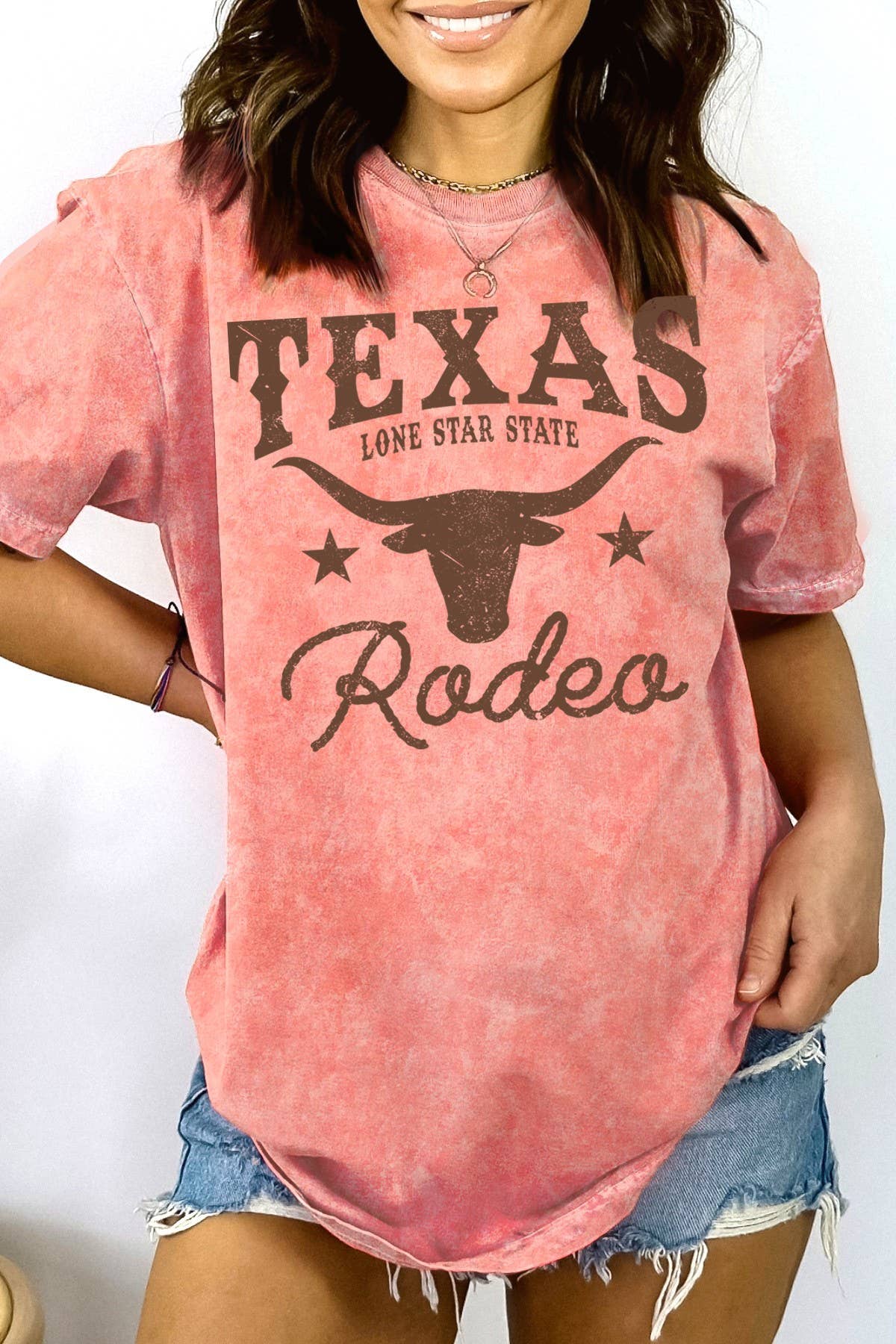 Texas - Vintage Mineral Graphic Print Top