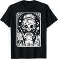 Artist Tarot Card Skeleton Painter Painting Lover