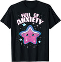Funny Kawaii Anxietea Anime Lover K-POP Merch Tee
