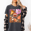 Football, Floral, Girly, Sports, Game Day Touchdown Tshirt
