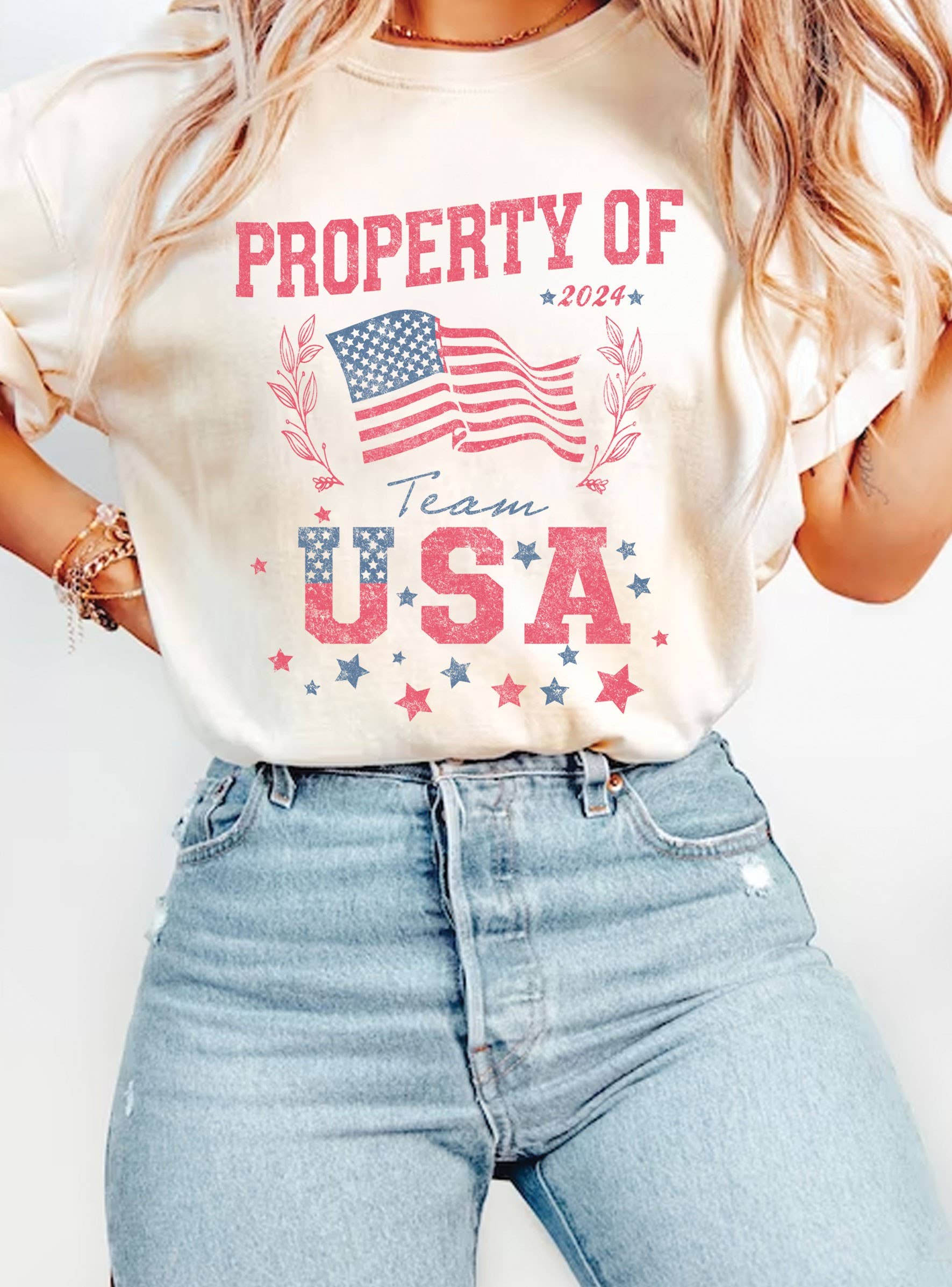 Property of Team USA Graphic Tshirts