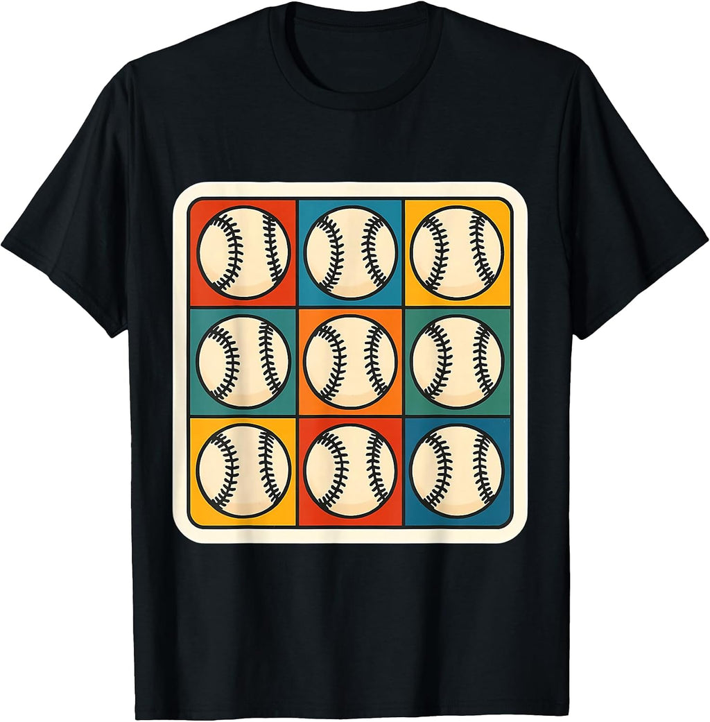 Baseball Pop Art Vintage Player Coach Lover Merch