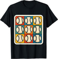 Baseball Pop Art Vintage Player Coach Lover Merch