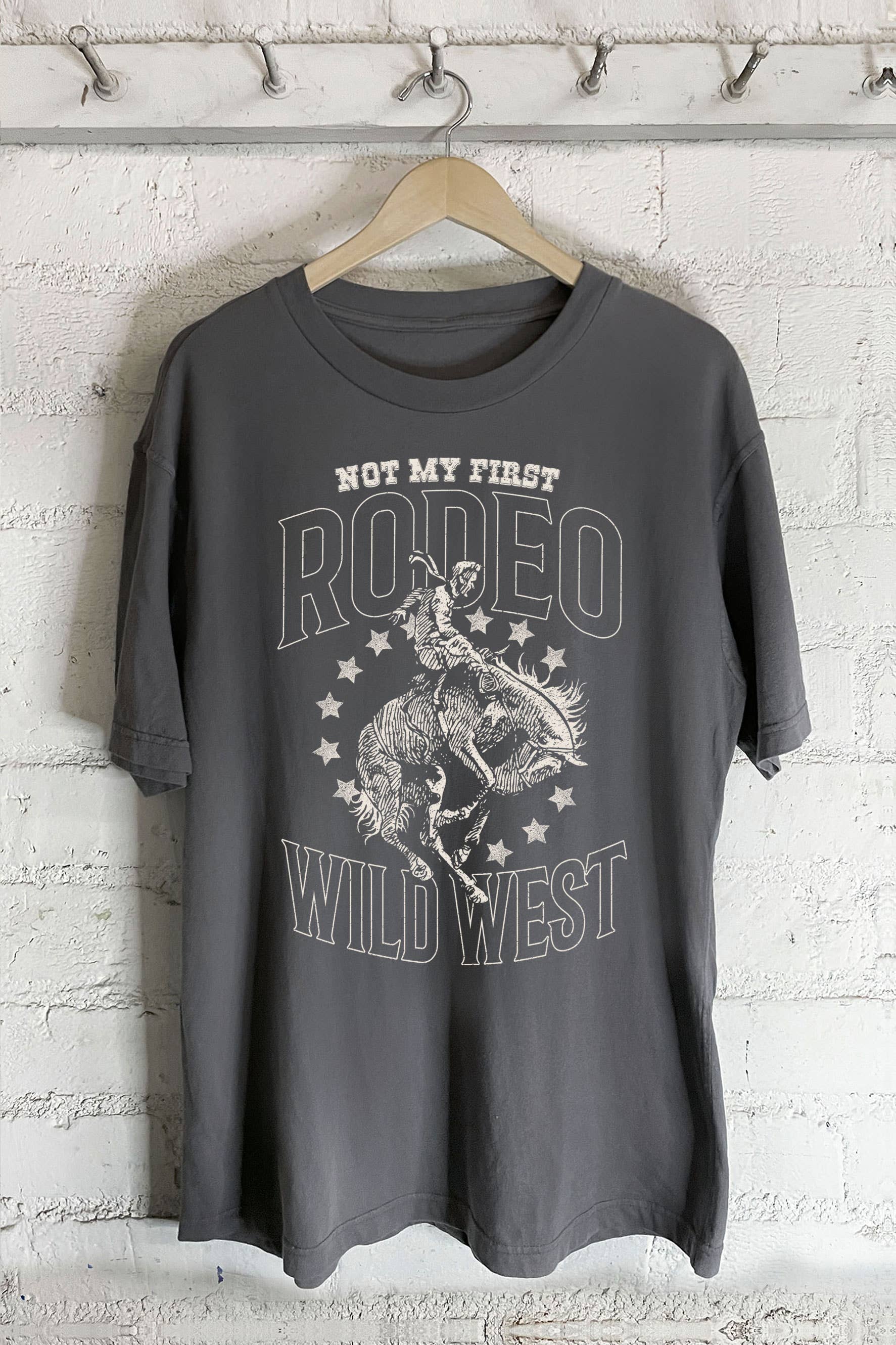 Not My First Rodeo-Oversized Tee