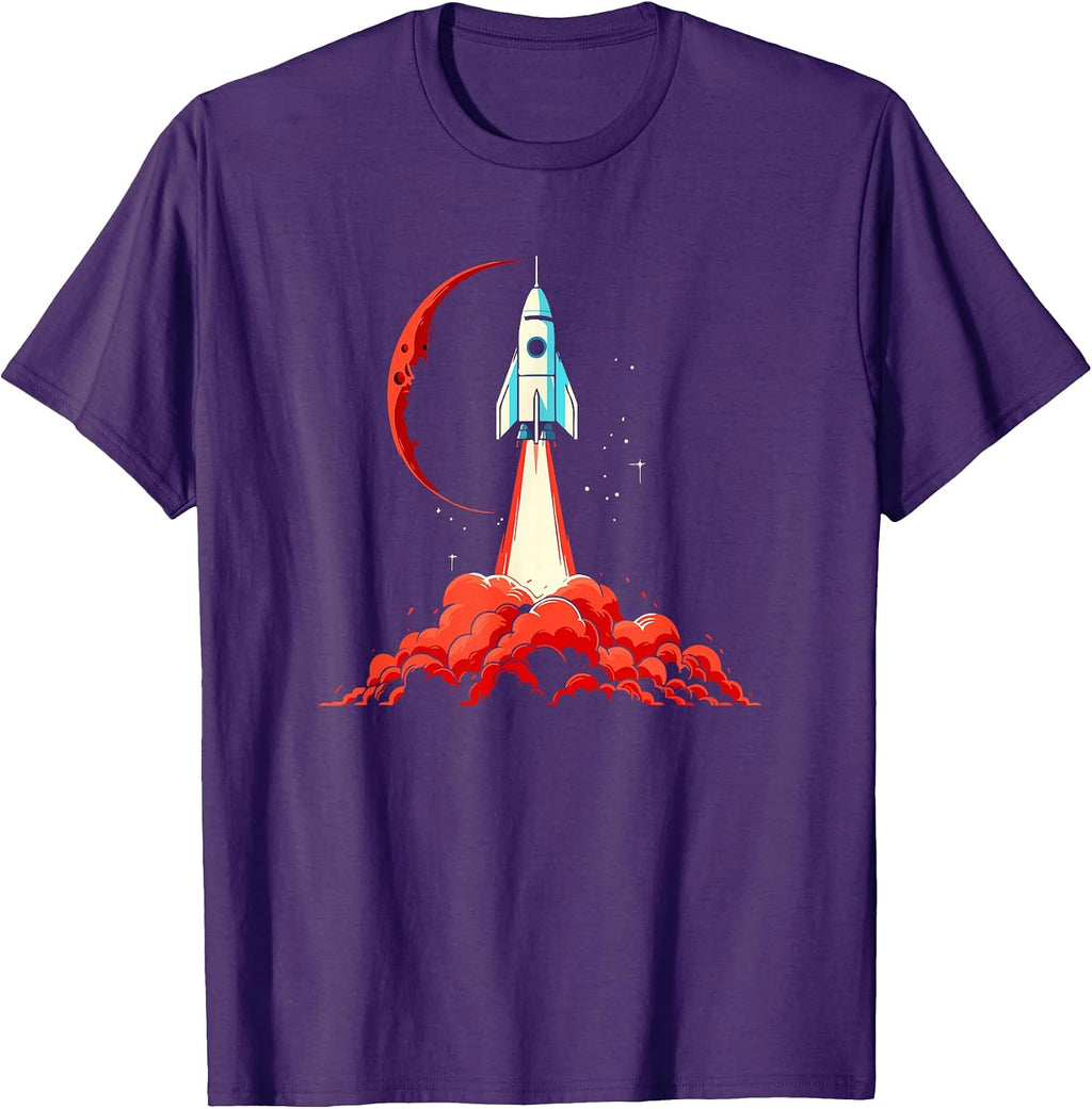 Retro Rocket Space Ship