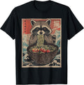 Anime Gifts For Men Japanese Raccoon Ramen Noodles