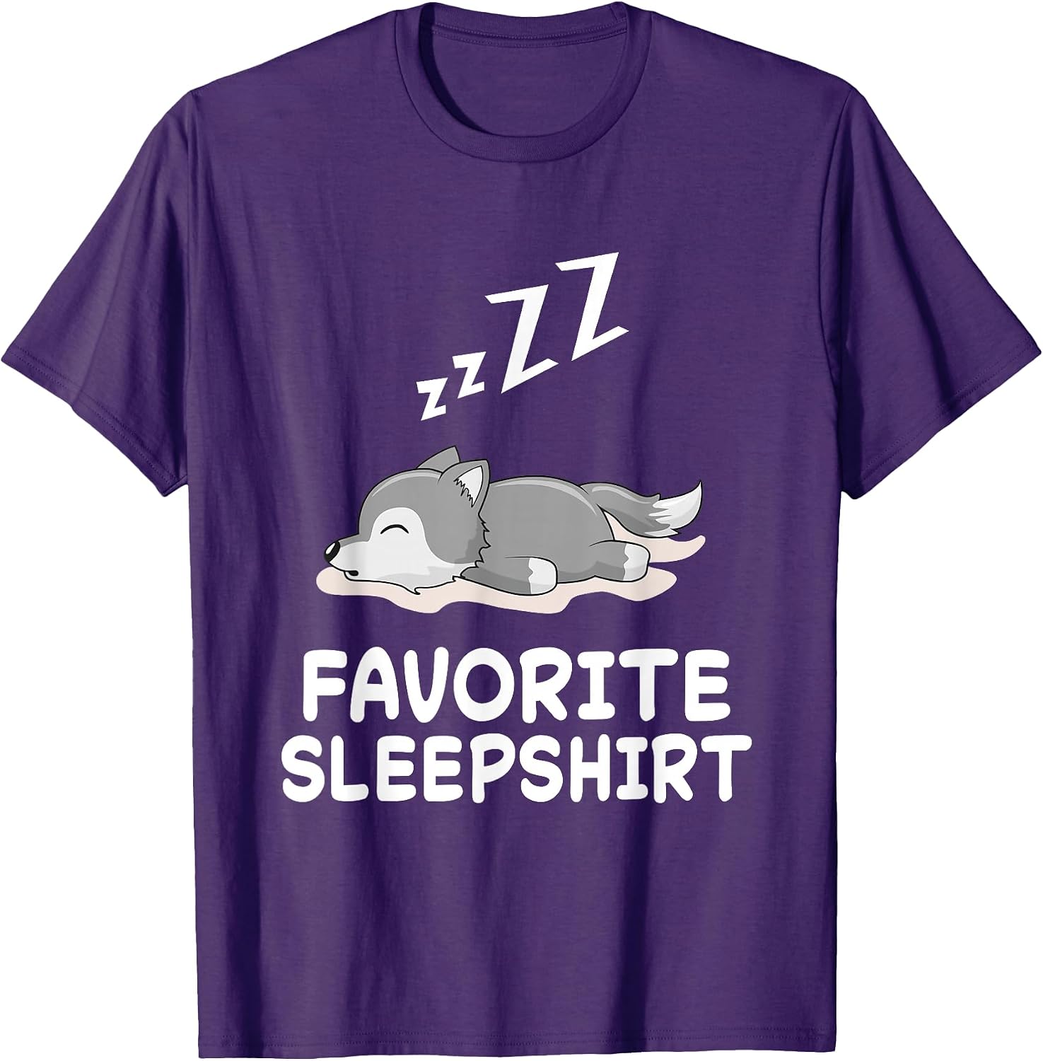 Lazy Sleeping Wolf Wolves Pajama Pajamas Designs