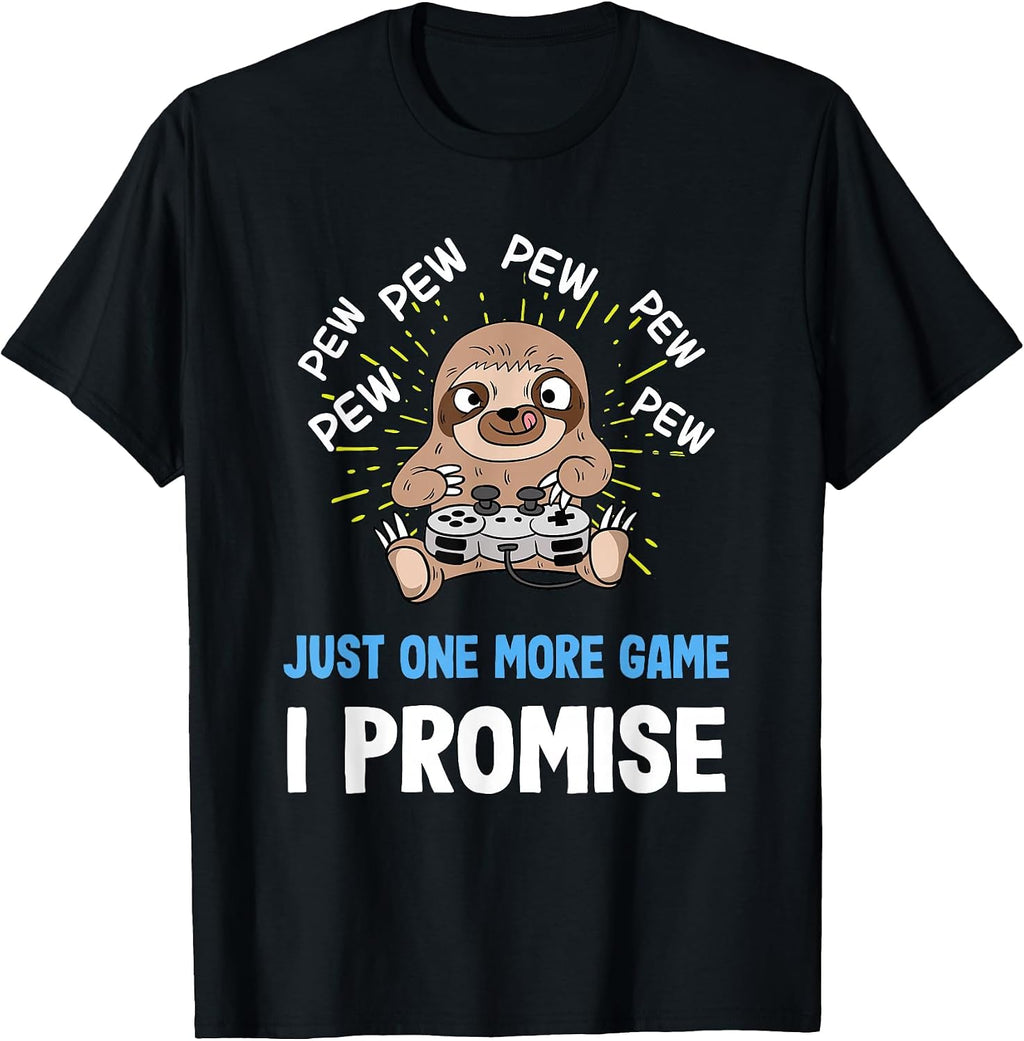 Pew Gamer Sloth Gaming T-Shirts & Gifts