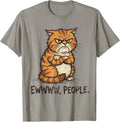 Ew People Yuck Introvert Anti-social Cat Humor