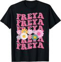 Girl Retro Freya First Name Personalized Apparel