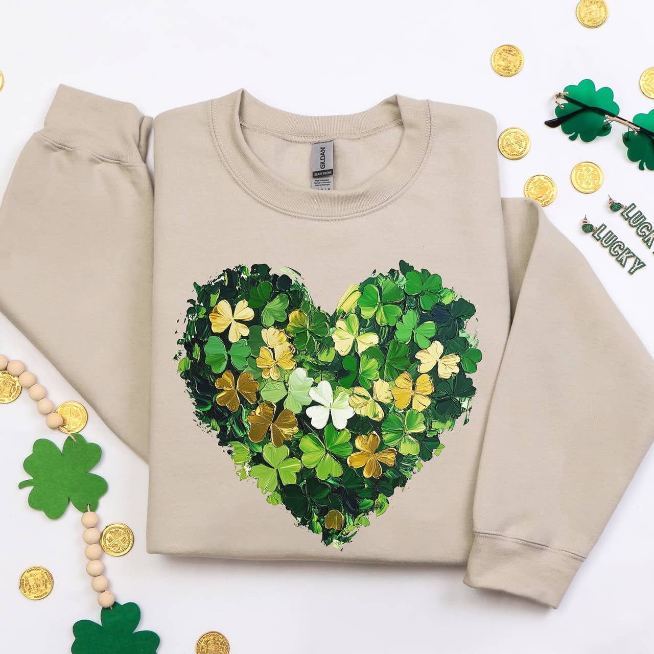 Clover Heart Sweatshirt