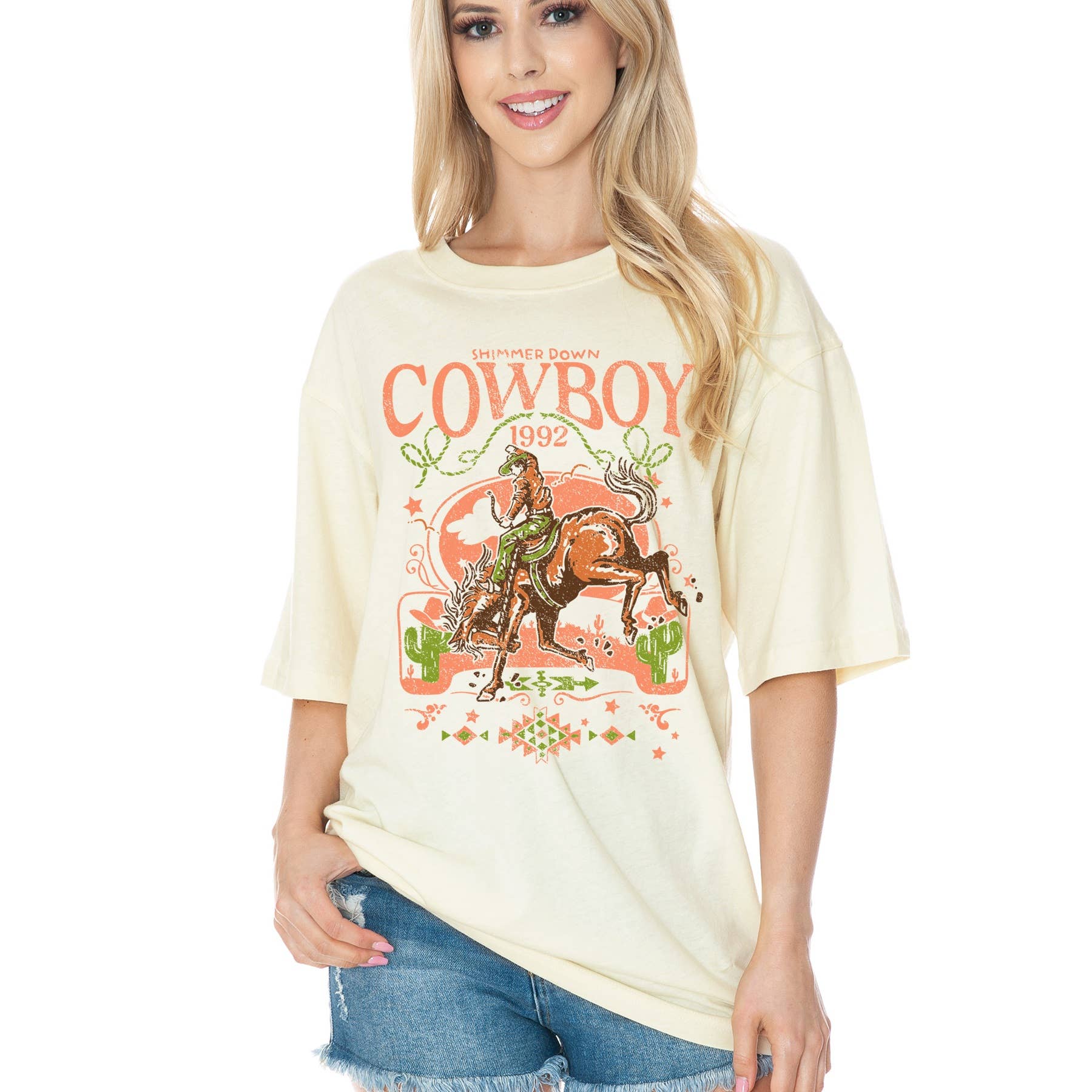 Unisex  Oversized - Cowboy