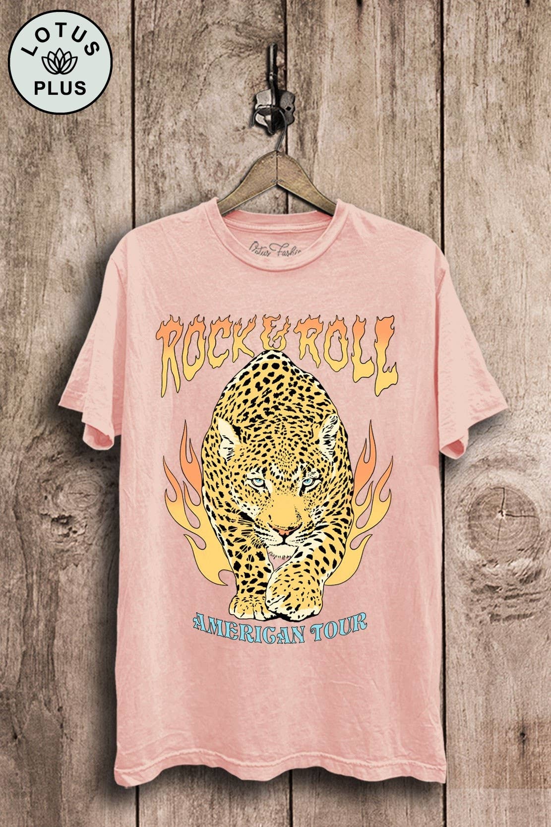 Rock Roll World Tour Graphic Top
