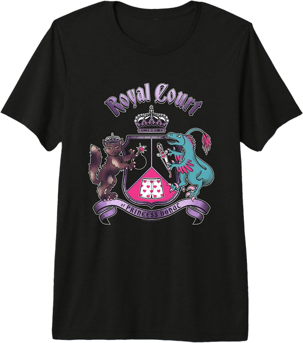 DCC Royal Court of Princess Donut Coat of Arms Book Series Premium Tri-Blend T-Shirt