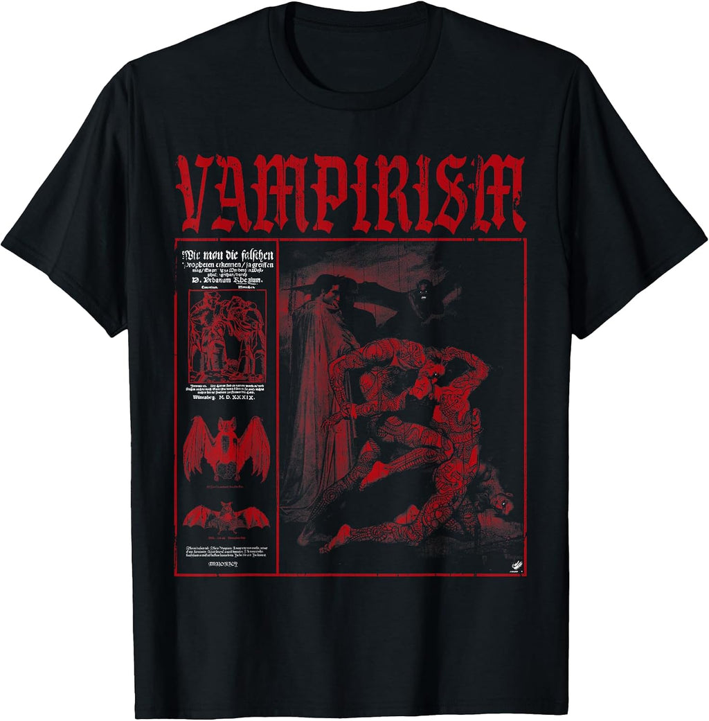 AMZB / Y2K Edgy Grunge Alt Goth Satanic Occult Tee