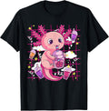 Kawaii Bobalotl Funny Japanese Anime Merch Tee