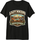 Lazy Hikers Association Proud Members Funny Merch