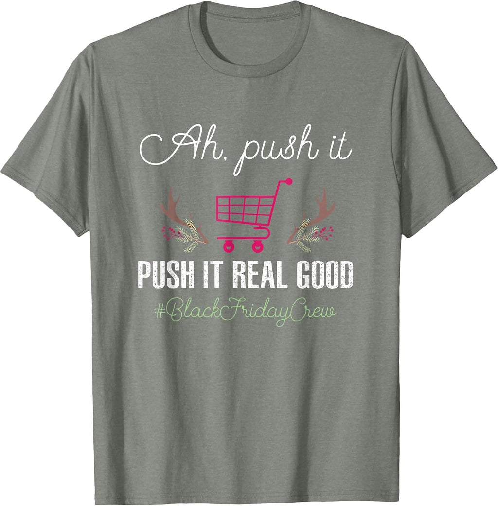 Put It Real Good Friday Crew Squad Shopping Black