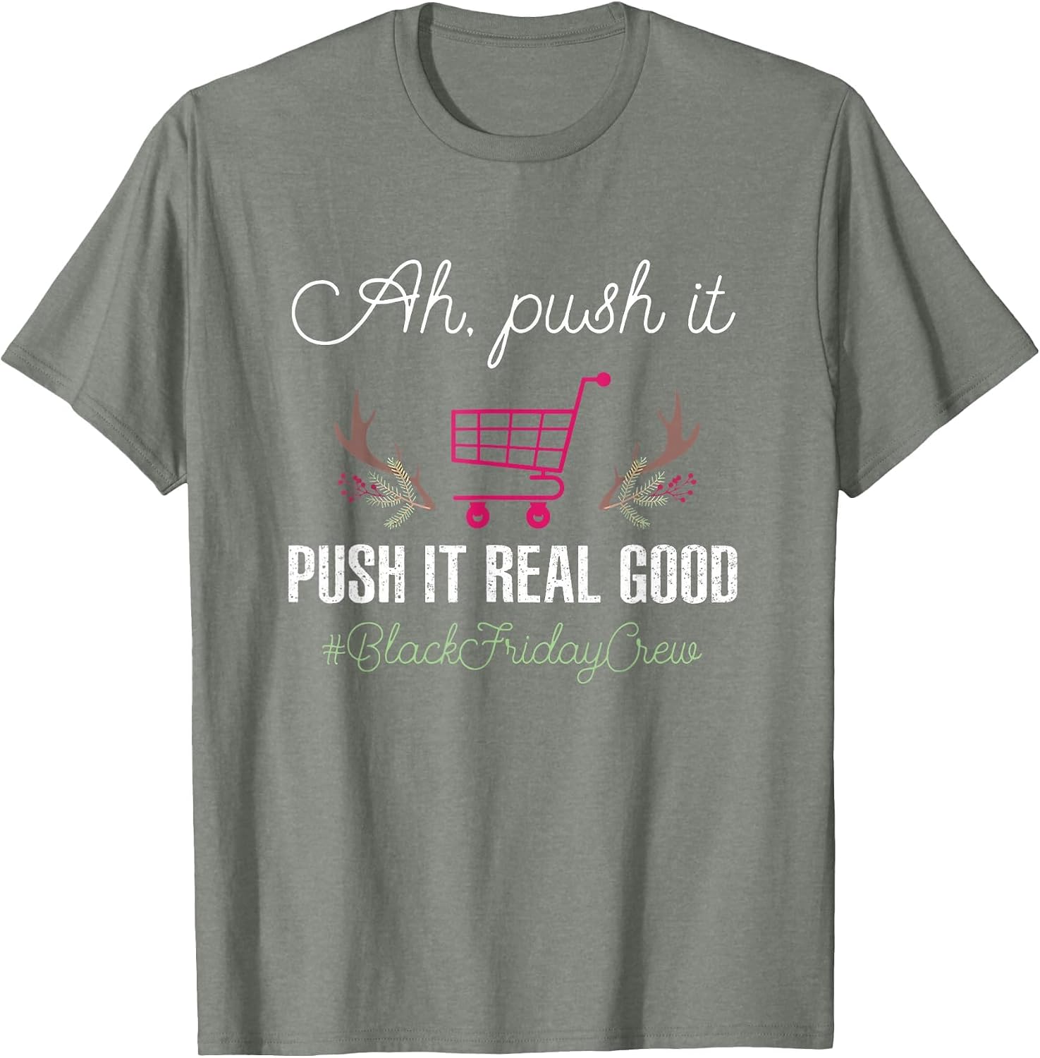 Put It Real Good Friday Crew Squad Shopping Black