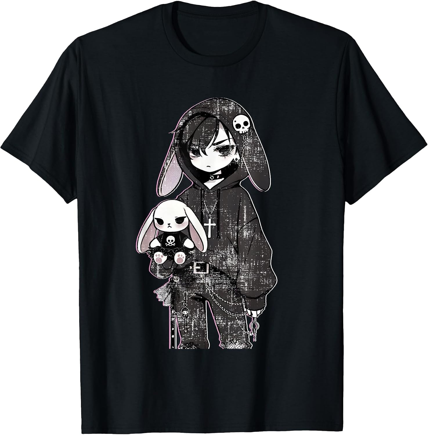 Kawaii Goth Bunny Anime Girl E-Girl Aesthetic Co.