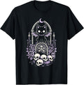 Cute Cat Pastel Goth Black Occult Kitty Emo Outfit