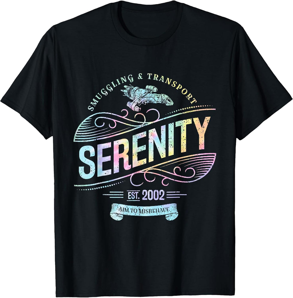 Matching Tie Dye Gift Tee Vintage Serenity Smuggli