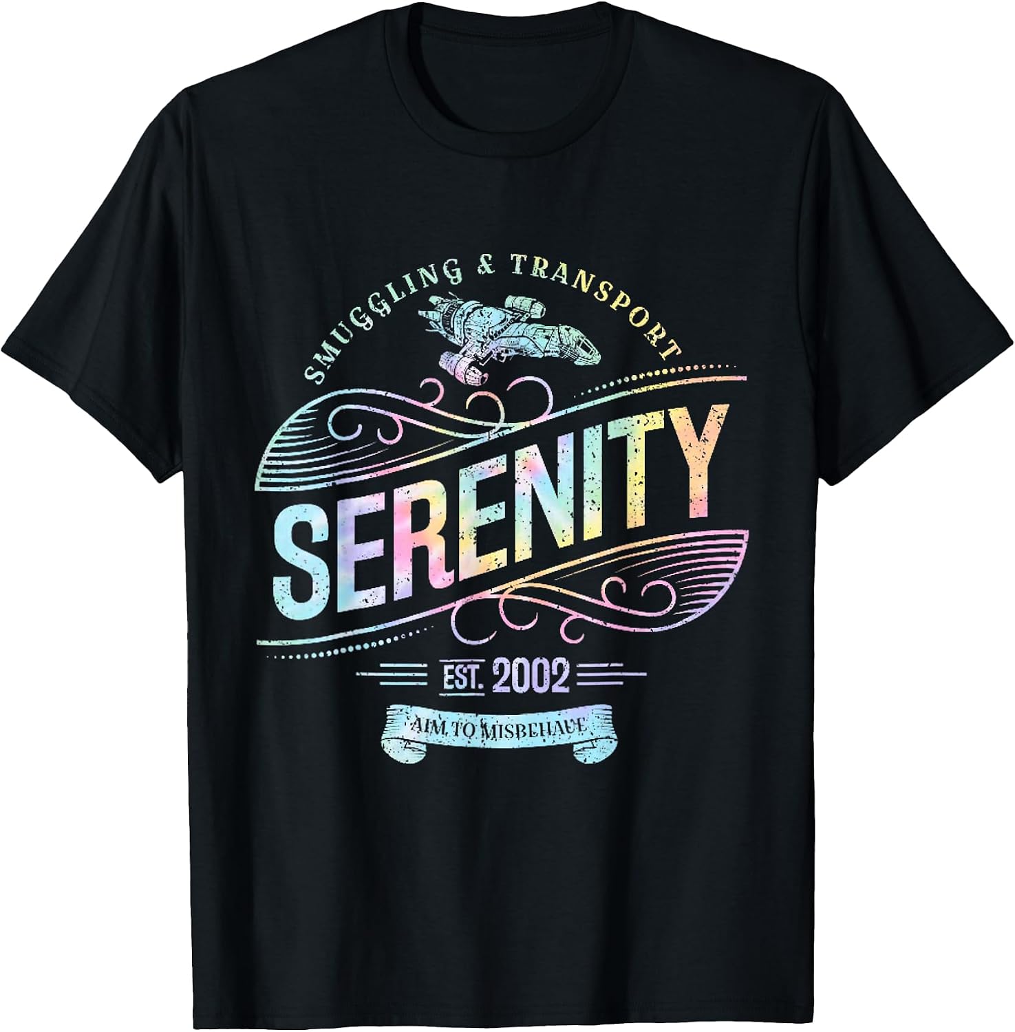 Matching Tie Dye Gift Tee Vintage Serenity Smuggli