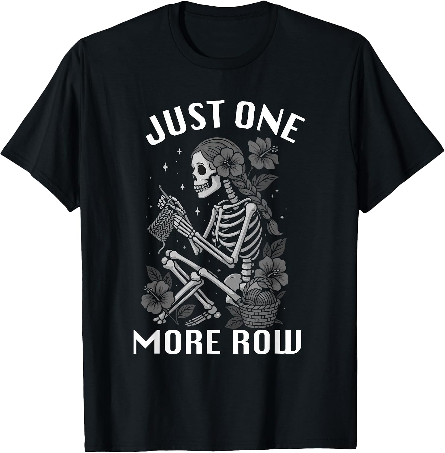 Just One More Row Knitting Knitters Merch