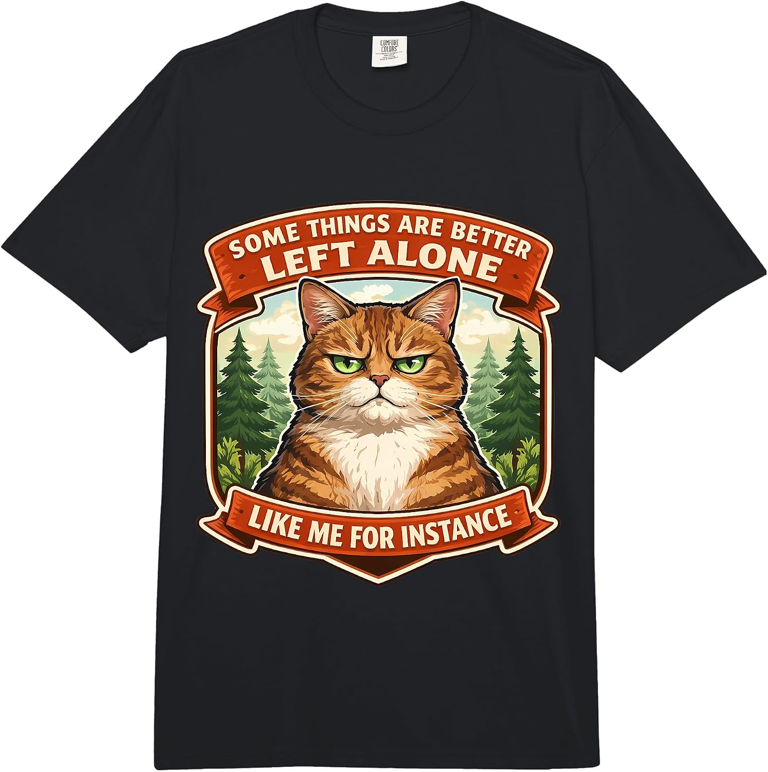 Some Things Are Better Left Alone Cat Merch